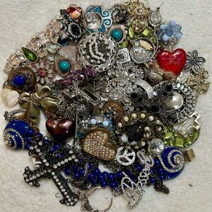 | Junk Jewelry 1+lb For Repurposing- Some Wearable, Making Jewelry and Crafts #1